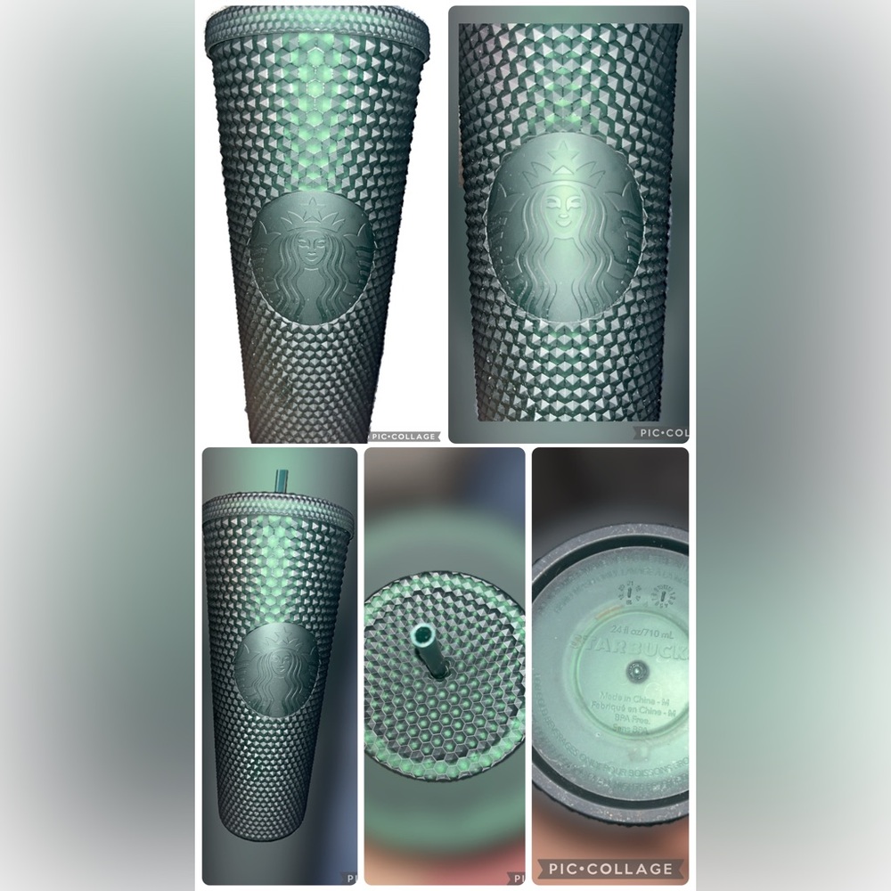 Starbucks Dark Green Matte Tumbler